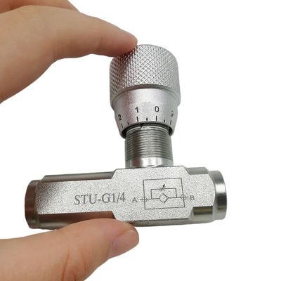 Válvula de control de flujo de precisión de 6 pulgadas Válvula de aceleración hidráulica