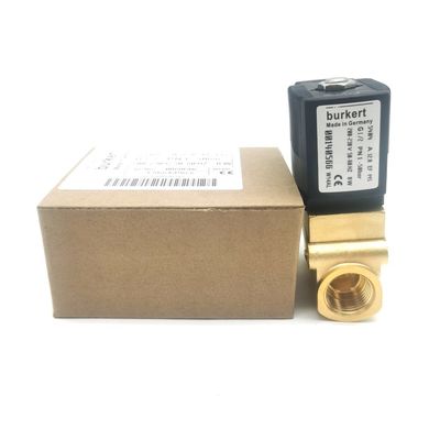 00137538 6013 Tipo normalmente cerrado 2.0 Agujero de flujo FKM Sello 8W Burkert válvula de solenoide