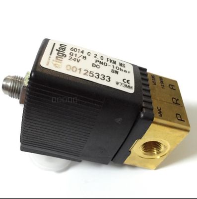 Válvula de solenoide Burkert Sello NBR 00125333 Normalmente cerrado G1/8 0~10bar