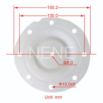 3/4" de pulgada 93465 93111 DN20 Ingersoll Rand Pump Diafragmas Santoprene/PTFE Kit de reparación del diafragma PD07P-APS-PAA PD07P-APS-PTT