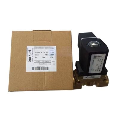 BURKERT Válvula de solenoide 00308502 5404 G1/2 2/2 Normalmente cerrado sello FKM AC220V 8W 1-50bar