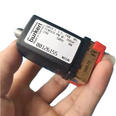 BURKERT Válvula de solenoide 00308502 5404 G1/2 2/2 Normalmente cerrado sello FKM AC220V 8W 1-50bar