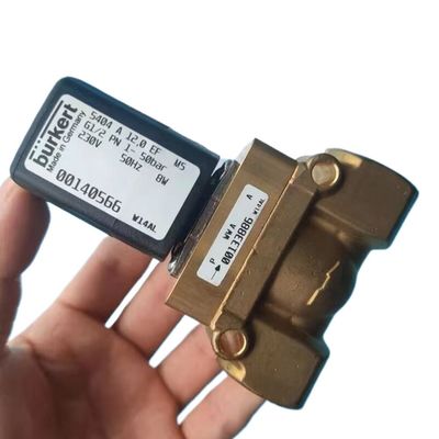 Válvula de Burkert 00308504 G3/4 2/2 Normalmente cerrada 20 Agujero de flujo AC24V 8W 1-40bar Tipo 5404