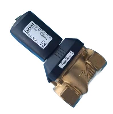BURKERT 00308505 G3/4 2/2 Normalmente cerrado 20 Agujero de flujo FKM Cuerpo de válvula de latón sellado AC220V 8W 1-40bar Tipo 5404