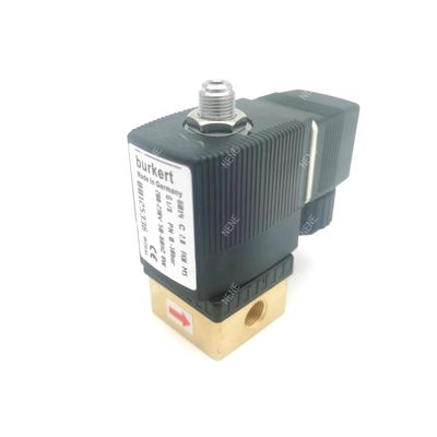 00122579 Válvula electromagnética G1 1/4 2/2 Normalmente cerrada 32 Agujero de flujo FKM (Fluorrubber) sellado DC24V 8W 1-16bar
