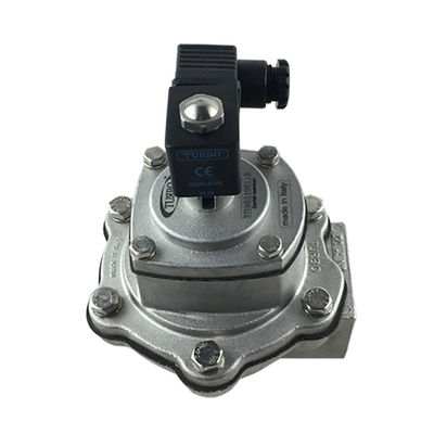 Válvula de pulso electromagnético de ángulo recto de 1,5 pulgadas DN40