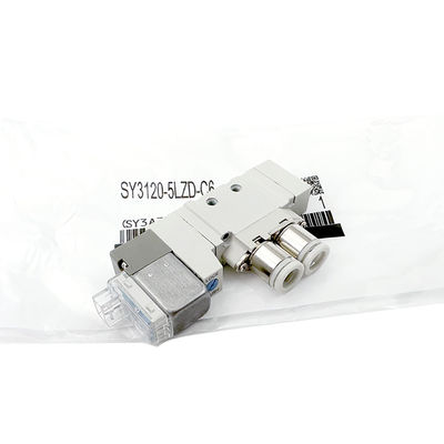 Las válvulas de 5 puertos SMC y las válvulas de solenoide SY3120-5LZD-C6