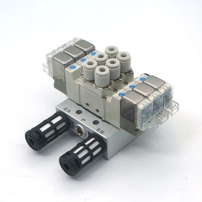 La valva de solenoide de 5 vías de sellado blando SY3120-5LZD-C8 SY3120-6LZD-C8