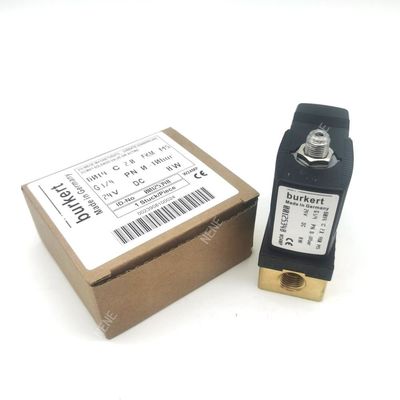 FKM Sello válvula solenoide G1/4 pulgadas G1/4 pulgadas 00125304 6013 Tipo de acción directa 2/2 Normalmente cerrado 3.0 Agujero de flujo Sello FKM 220VAC 8W 0~10bar Cuerpo de válvula de latón