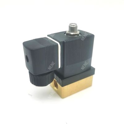 FKM Sello válvula solenoide G1/4 pulgadas G1/4 pulgadas 00125304 6013 Tipo de acción directa 2/2 Normalmente cerrado 3.0 Agujero de flujo Sello FKM 220VAC 8W 0~10bar Cuerpo de válvula de latón