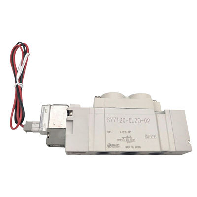 La valva de solenoide SMC única SY7120-5LZD-02 SY7120-5LZD-C6 SY7120-5LZD-C8