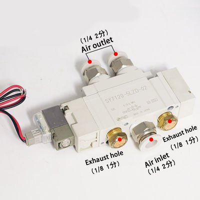 La valva de solenoide SMC única SY7120-5LZD-02 SY7120-5LZD-C6 SY7120-5LZD-C8