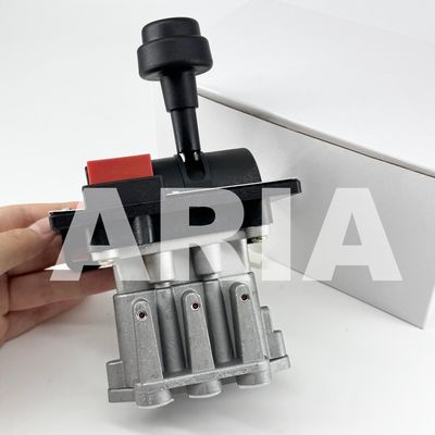 Nueva válvula de seis agujeros 6CV-D-N válvula de control manual válvula de control PTO camión descargador con luz indicadora