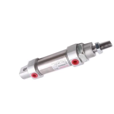 NORGREN Acero inoxidable RM/8016/M/15 cilindro neumático de pistón de barril 16Bore Serie ISO redonda de doble acción para el funcionamiento