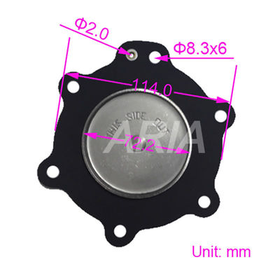Kit de reparación de reemplazo ASCO C113825 para válvula Asco 1 1/2 "