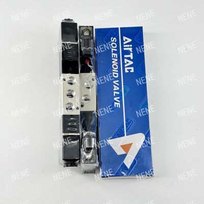 5 Dirección 3 Posición 4V130E-06 Válvula de solenoide con cuerpo de aleación de aluminio