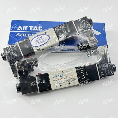 Válvula electromagnética 4V130P-06 AIRTAC para el control de aire preciso en el rango de presión de 0,15 a 0,8 MPa