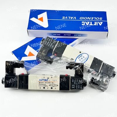 4V230C-08 válvula electromagnética AIRTAC para fluidos de precisión Regla 5 puerto 3 posición