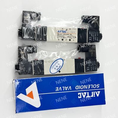 Válvula de la bobina de solenoide AIRTAC 4V230P-08 para aplicaciones de presión 5 puerto 2 posición