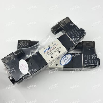 Válvula de solenoide 4V330C-08 AIRTAC para el aire de 0,15 a 0,8 MPa 21 a 114 Psi aire fluido