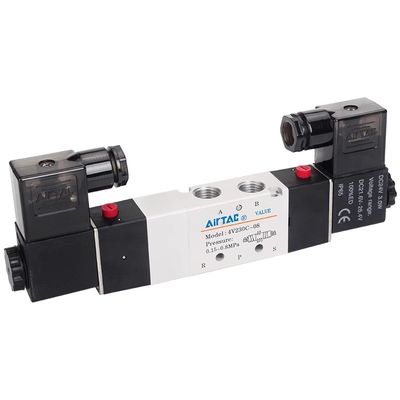 Airtac 4V230C-08: válvula de aire de solenoide - 4V230C08B AC220V DC24V