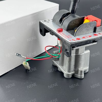 6CV-D Six Hole Dump Truck Control Valve with PTO Function Silver Aluminum alloy