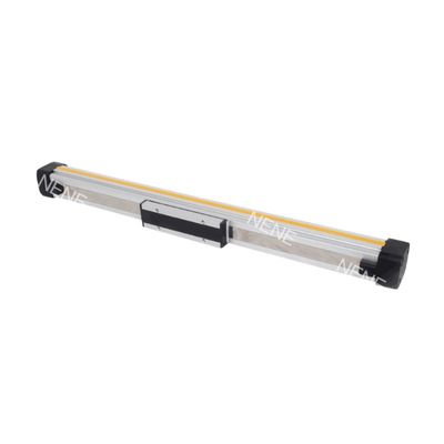 Cilindro neumático de pistón de doble efecto con perfil de aluminio OSP-P25-1500/1600/1700/1800. Soporte para personalización.