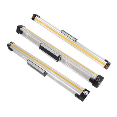 Cilindro neumático de pistón con conexión de aire roscada OSP-P16-100/200/300/400, perfil de aluminio anodizado para montaje