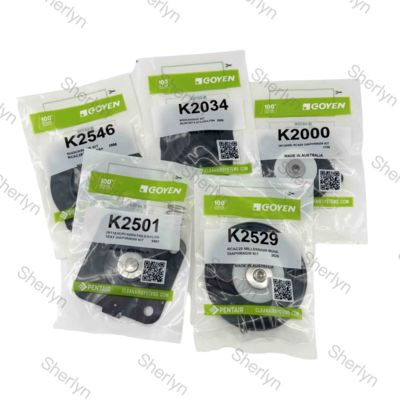 Diafragma de goma K2000/K2002/K2007 GOYEN CA20T para válvula de pulso de 3/4 de pulgada, reparación