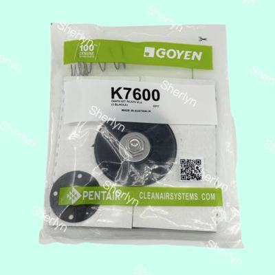 GOYEN Kit de reparación de diafragma de goma para válvula de pulso K7600 K7601 CA76T CA76MM de 3 pulgadas