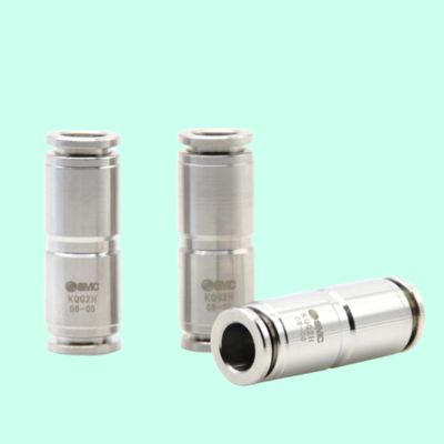Conector SMC Serie KQG2 KQG2H04-00 Racores de conexión rápida ACERO INOXIDABLE 4E2-5ER/KQ2A38