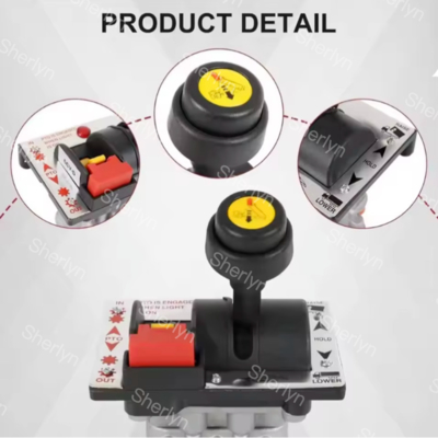 Válvulas de control proporcional 6CV-D con interruptor de toma de fuerza (PTO) y interruptor de descenso lento para volquete con sistema hidráulico