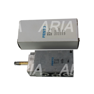 Festo MFH-5-1/4 6211 Válvula de solenoide, 5/2 mec spr monestable, int piloto, 2-10 bar, 1300L/min, G 1/4