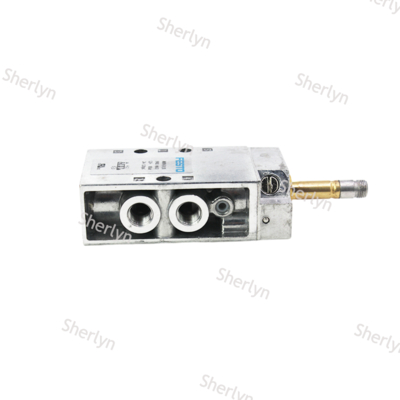 Válvula solenoide Festo de 32 mm de ancho, función de válvula 5/2, tipo de accionamiento eléctrico