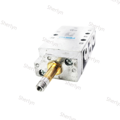 Puerto de trabajo neumático G1/4 5/2 monostable Mec Spr MFH-5-1/4 para aplicaciones neumáticas duraderas y versátiles