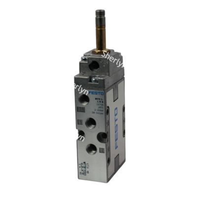 Festo MFH-5-1/8-B válvula de solenoide, 5/2 Monestable Mec Spr, Int piloto G/8