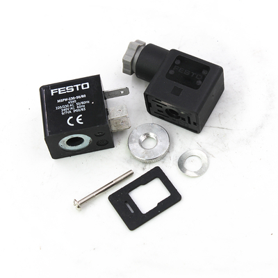 Bobina de solenoide MSFW-230-50/60 Festo 4540 IP65, 230VAC, paletas para el MSSD-F 3 pin