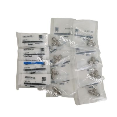 Conexión SMC de acero inoxidable KQG2T08-00, racores de conexión rápida, tamaño de tubo de 8 mm, 4E2-3FE/KQ2AA44