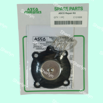 El kit de reparación del diafragma ASCO C131606 adecuado para SCE238D004 SCE238D009 Diafragma de válvula de agua NBR/VITON