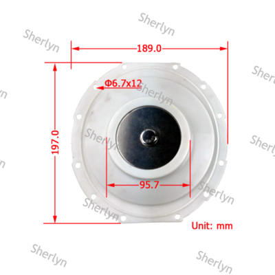 Norgren 3''pulgadas 8296900.8171 8297900.8171 válvula de pulso 1271526 Kit de diafragma