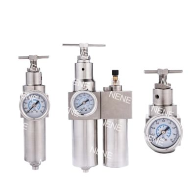 Lubricador de aire neumático SR600 con cuerpo de acero inoxidable SUS316