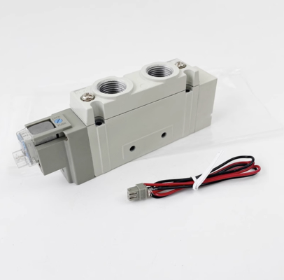 La valva de solenoide SMC DC24V SY5120-5LZD-01 con solenoide único de dos posiciones de aire