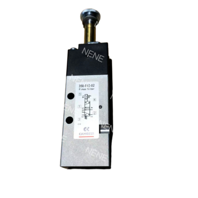 CAMOZZI 358-015-02-G77 Válvula Solenoide 5/2 Vías 1/8" 24V DC 3.1W /48V AC 3.8VA