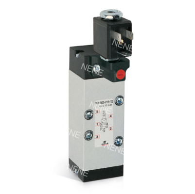 CAMOZZI 951-000-P11-23-G7J válvula de solenoide ISO5599-1 Tamaño 1 5 / 2 camino, doble solenoide 230V AC 3.5VA