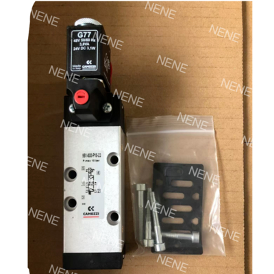 CAMOZZI 951-000-P11-23-G7J válvula de solenoide ISO5599-1 Tamaño 1 5 / 2 camino, doble solenoide 230V AC 3.5VA