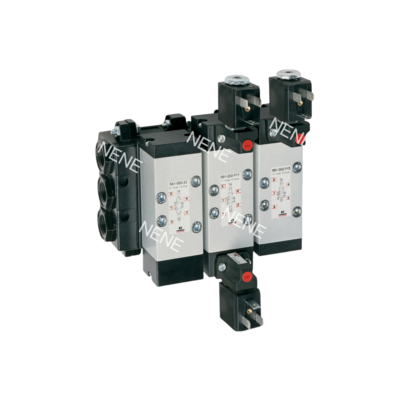 CAMOZZI 952-000-P15-23-G77 Automatización de la válvula de solenoide 5/2 Dirección Solenoide único 24VDC