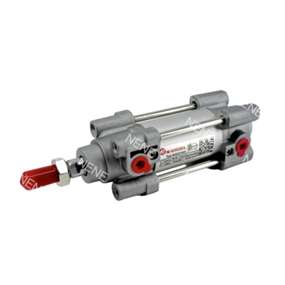 NORGREN RA/802032/M/25 Cilindro estándar ISO 15552 de doble efecto, cilindro de 32 mm de diámetro y 25 mm de carrera