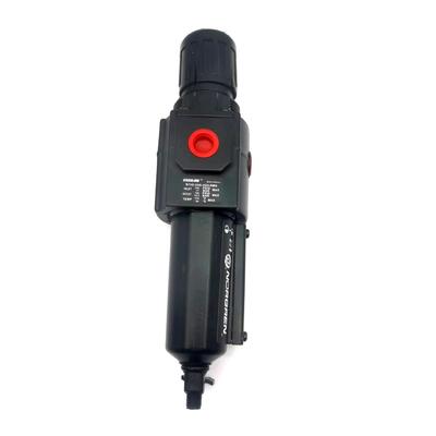 B74G-4AK-QP2-RMG Regulador de filtros neumáticos de aire comprimido Lubricador Norgren Excelon Filtro/regulador 1/2 PTF 0.3-10 Bar 40μm Desagüe manual con medidor