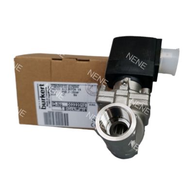 Válvula de solenoide Burkert de grado industrial 6281 con sello EPDM y voltaje de funcionamiento de 230 V/UC