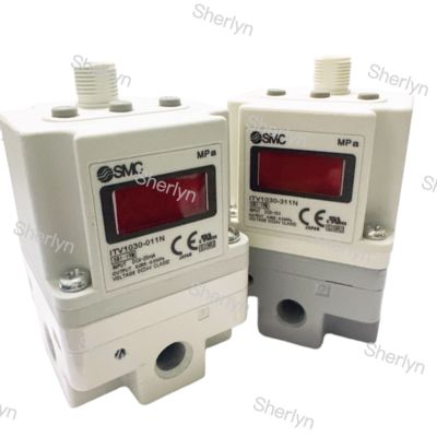 ITV1030-012 Válvula proporcional SMC Tipo 1000 Rango de presión 0.5MPa DC24V Salida analógica DC1-5V Diámetro de conexión 1/4"